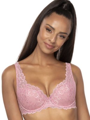 Mat Gepolsterter BH Modell Carmela M053 22 – Rosa 2 – Ansicht 1