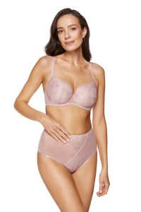 Gorteks Slip mit hohem Bund Modell Cate FW – Rosa – Ansicht 3