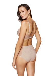 Gorteks Slip mit hohem Bund Modell Cate FW – Beige – Ansicht 2