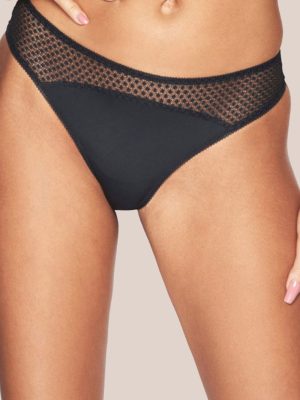 Kinga String Modell Michelle S339 1 191286 – Schwarz – Ansicht 1