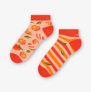 Herren-Knöchelsocken 035, ungleiche Muster – MORE – Ansicht 2