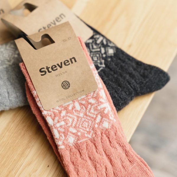 Damensocken 093 mit Wollanteil – STEVEN – Ansicht 46