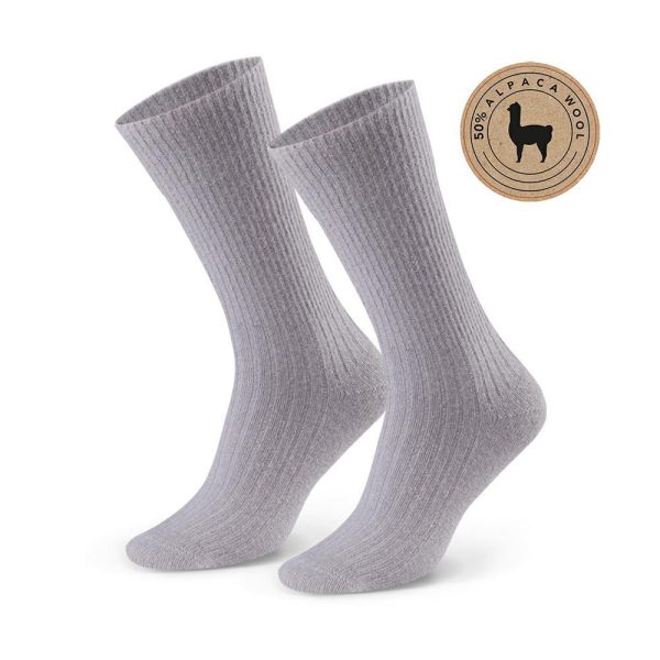 Damensocken 044 mit 50 % Alpakawolle – STEVEN – Ansicht 7