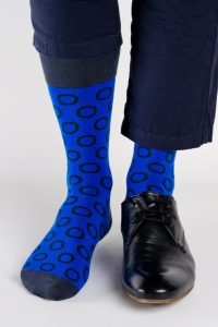 Gemusterte Herren-Bambussocken – REGINA SOCKS – Ansicht 8