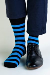 Gemusterte Herren-Bambussocken – REGINA SOCKS – Ansicht 15
