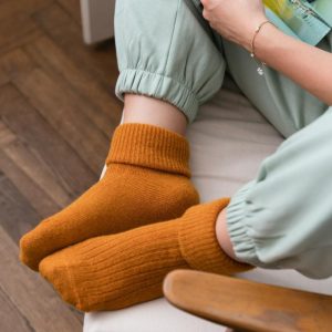 Damensocken 044 mit 50 % Alpakawolle – STEVEN – Ansicht 19