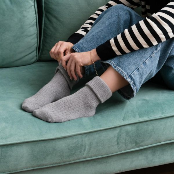 Damensocken 044 mit 50 % Alpakawolle – STEVEN – Ansicht 22