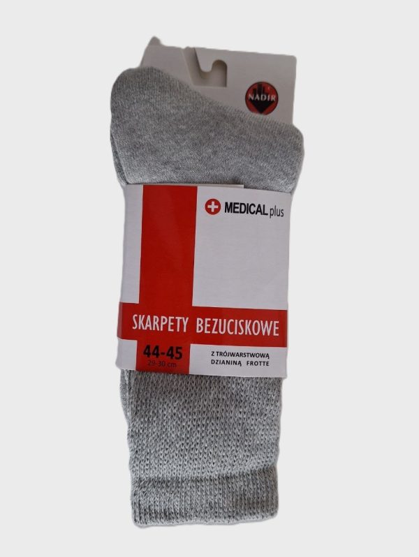 Frotteesocken Medical ohne drückenden Bund – NADIR – Ansicht 4