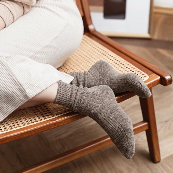Damensocken 044 mit 50 % Alpakawolle – STEVEN – Ansicht 24