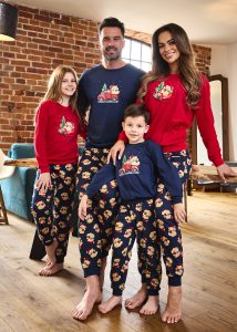 Herren-Pyjama 115 290 Teddy 2, Langarm – CORNETTE – Ansicht 2