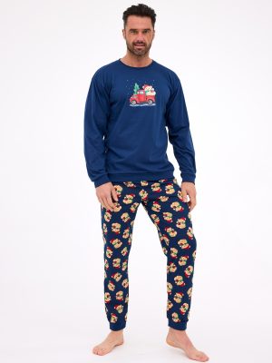 Herren-Pyjama 115 290 Teddy 2, Langarm – CORNETTE
