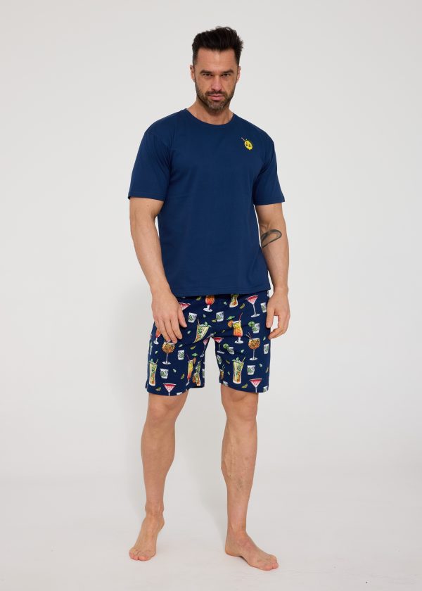 Herren-Pyjama 326 171 Fresh, Kurzarm – CORNETTE