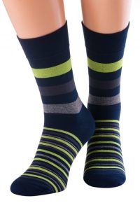 Gemusterte Herren-Bambussocken – REGINA SOCKS – Ansicht 24