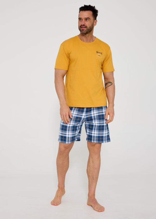 Herren-Pyjama 326 213 Montana 2, Kurzarm – CORNETTE – Ansicht 2
