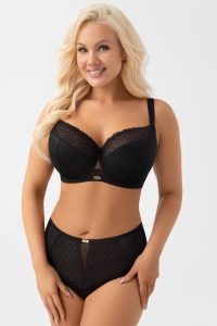 Teilgepolsterter BH Dotti G021 – Schwarz – GORSENIA – Ansicht 5