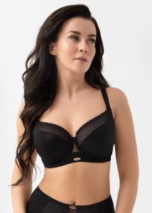 Teilgepolsterter BH Dotti G021 – Schwarz – GORSENIA – Ansicht 7