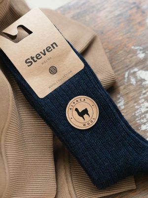Herrensocken 044 Alpaca – Steven